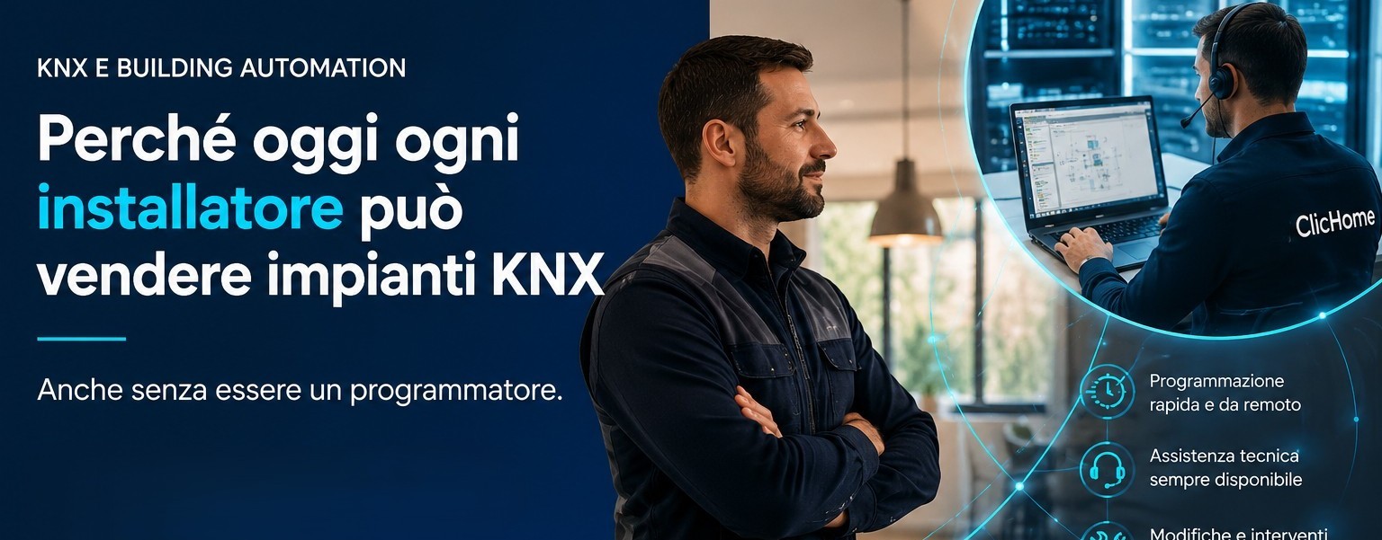 Perché oggi ogni installatore può vendere impianti KNX