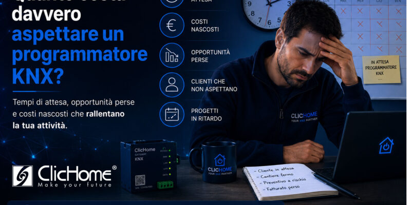 Quanto costa davvero aspettare un programmatore KNX?