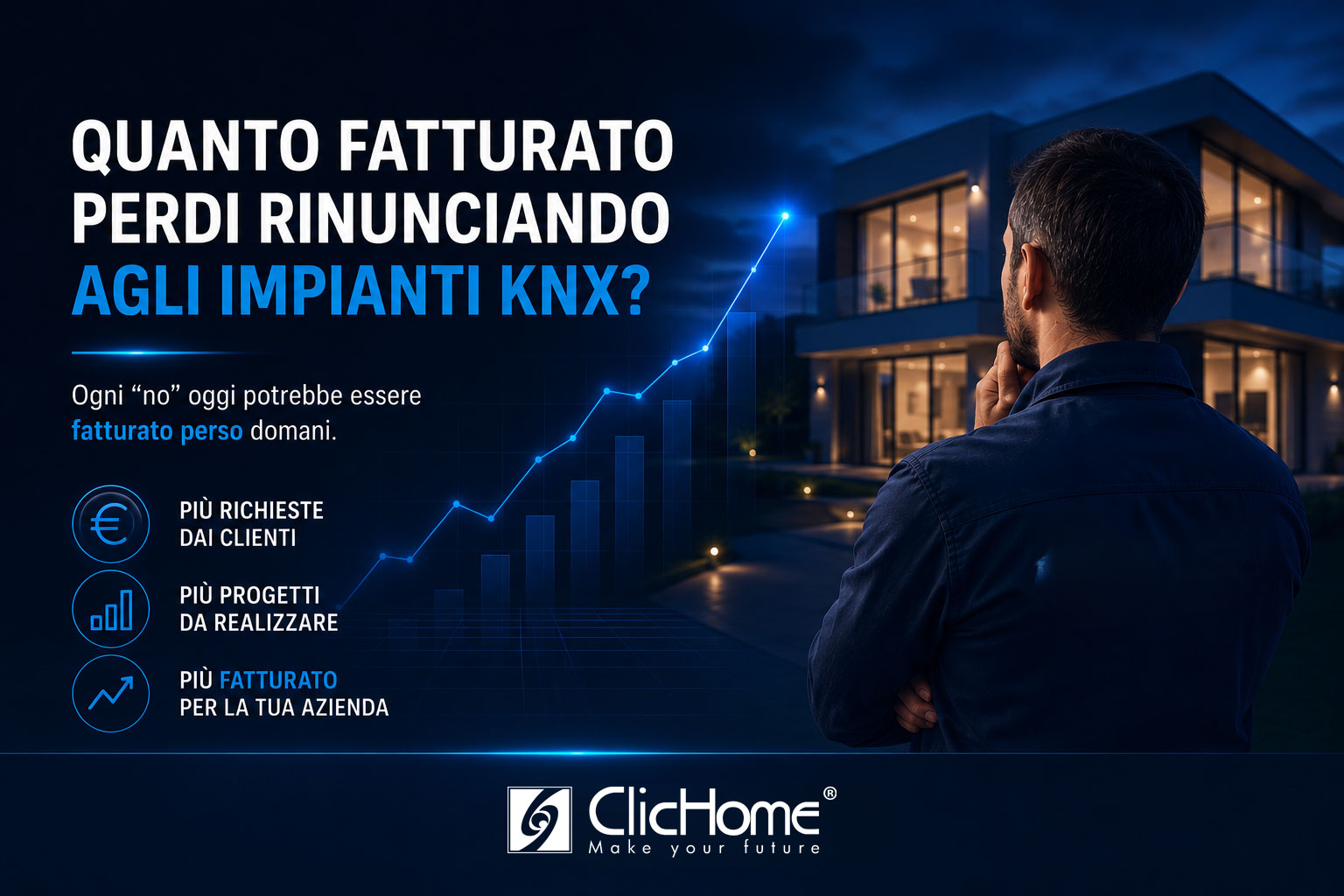 Quanto fatturato perdi rinunciando agli impianti KNX?